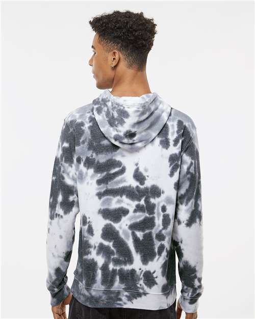 Back Model Black Tie Dye