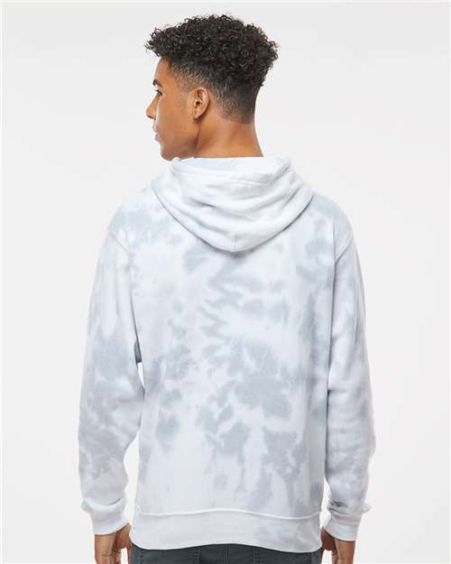 Back Model Grey Tie Dye
