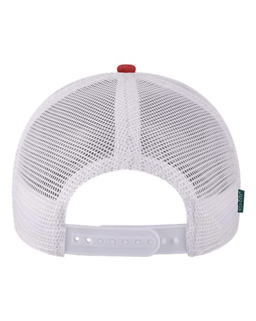 Back Product Melange Scarlet/ White