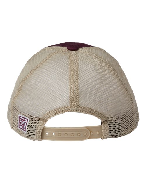 Back Product Dark Maroon/ Khaki