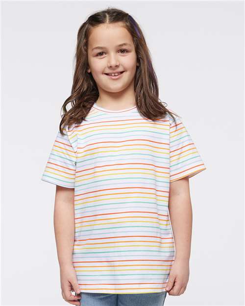 Model Rainbow Stripe