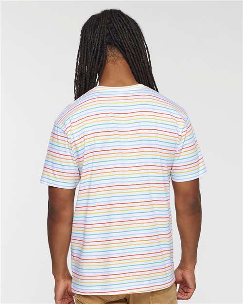 Back Model Rainbow Stripe