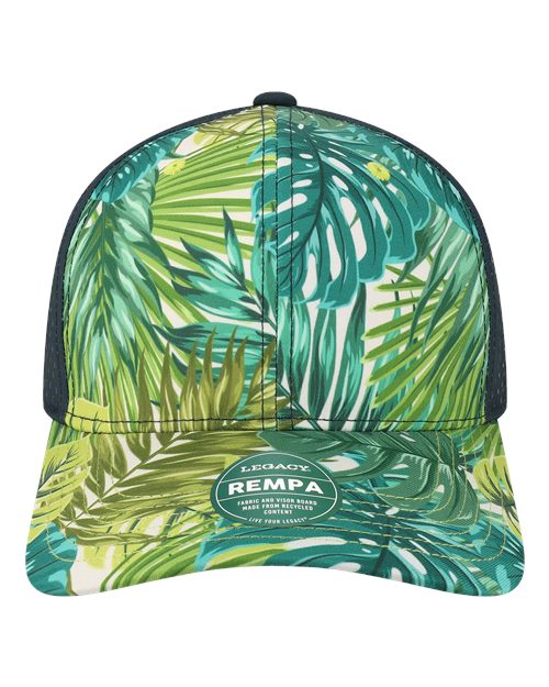 Product Tropical Blue Leaves/ Navy