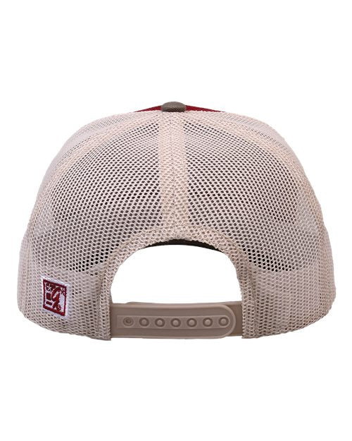 Back Product Cinnamon Red/ Olive Green/ Stone