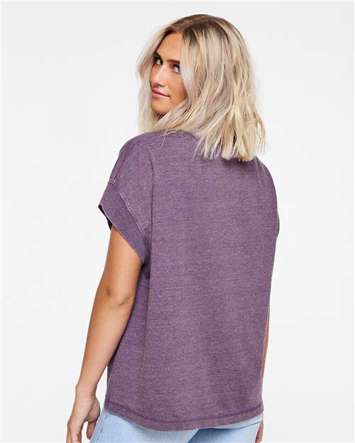 Back Model Washed Plum