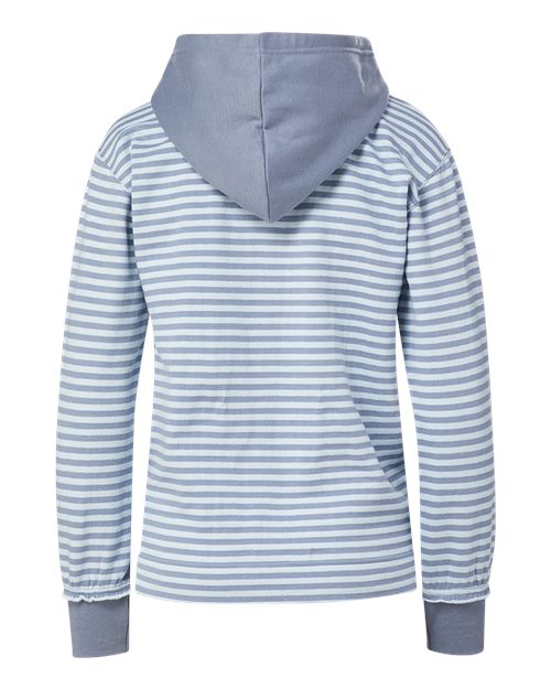 Back Product Stonewash/ Arctic Blue Stripe