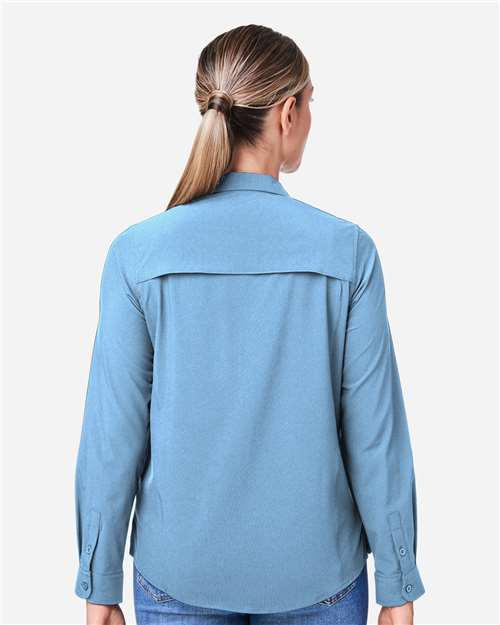Back Model Columbia Blue