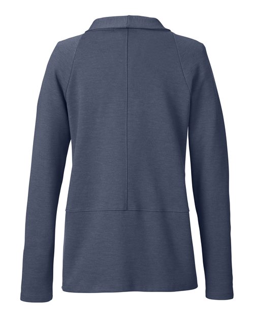 Back Product Navy Melange