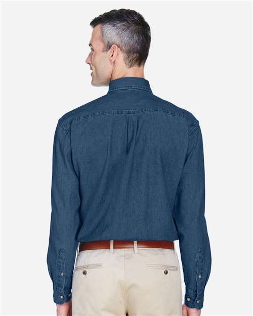 Back Model Dark Denim