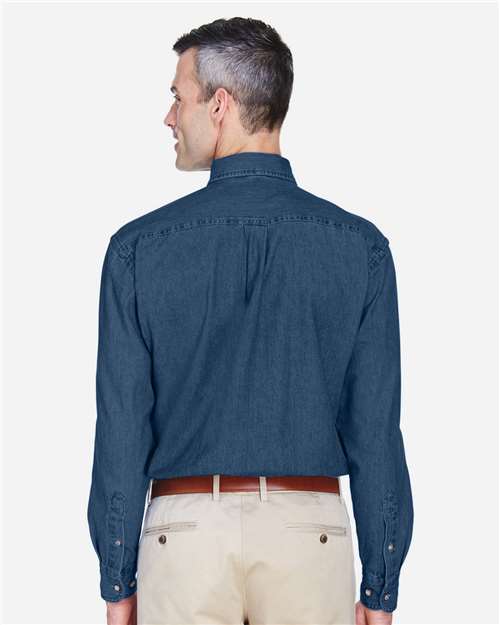 Back Model Dark Denim