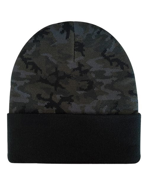 Back Product Black Woodland Camo