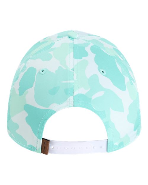 Back Product Frog Skin Camo Aqua