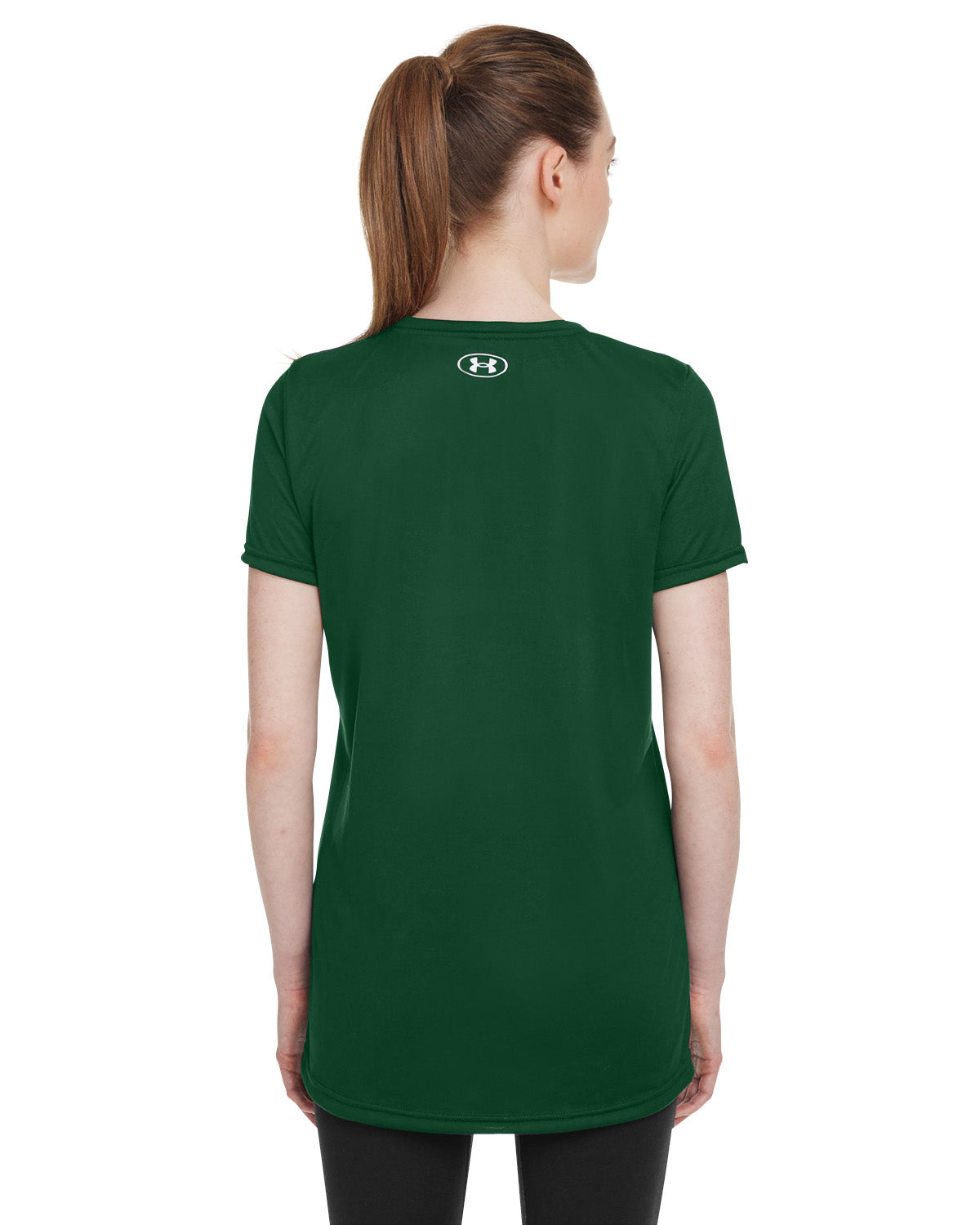 Back Model Forest Green/ White