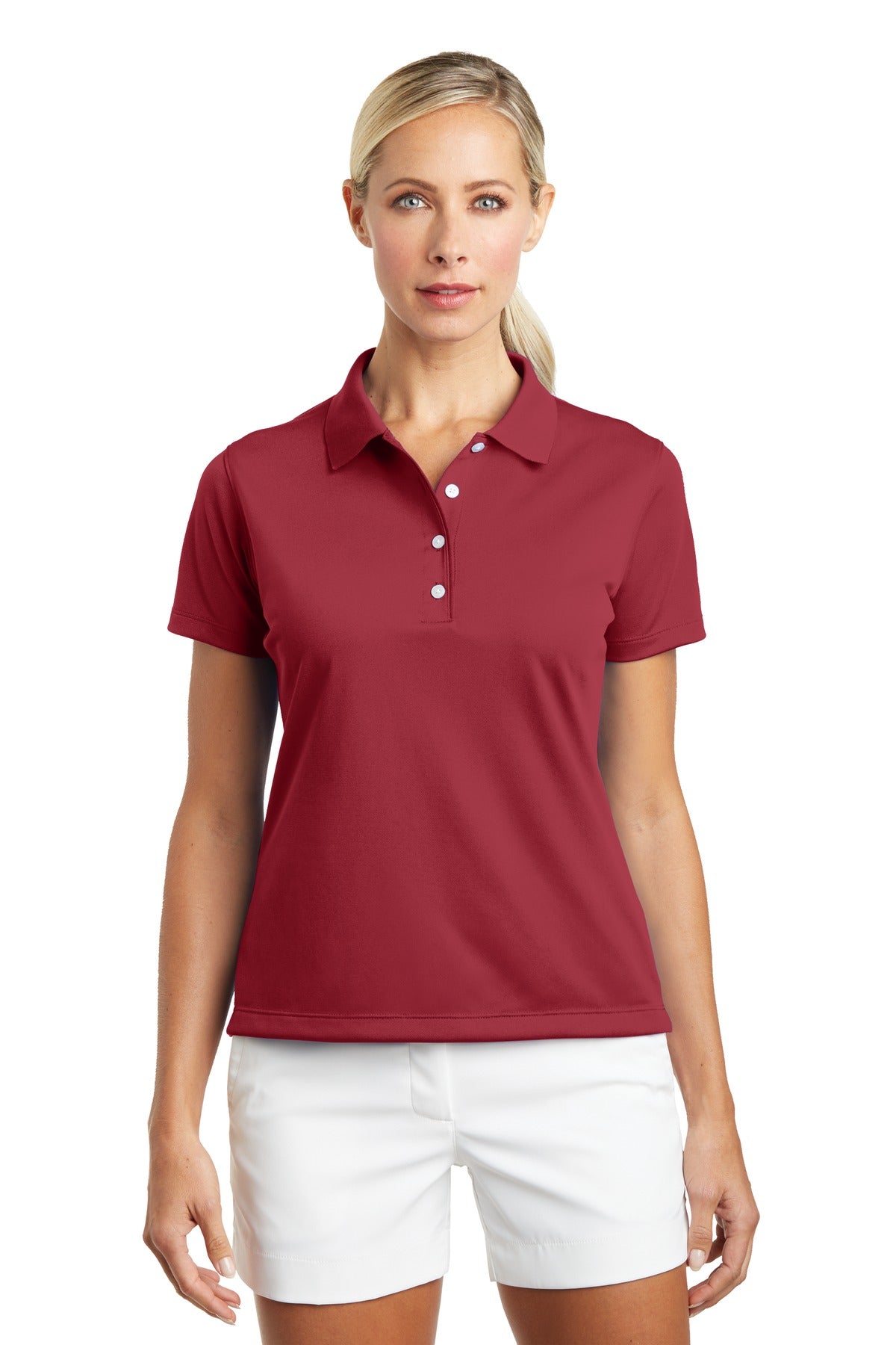 Nike 203697 Women's Tech Basic Dri-FIT Polo With Custom Embroidery