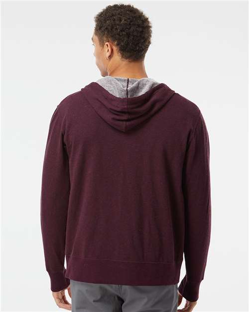 Back Model Burgundy Heather