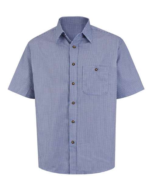 Product White/ Blue Plaid