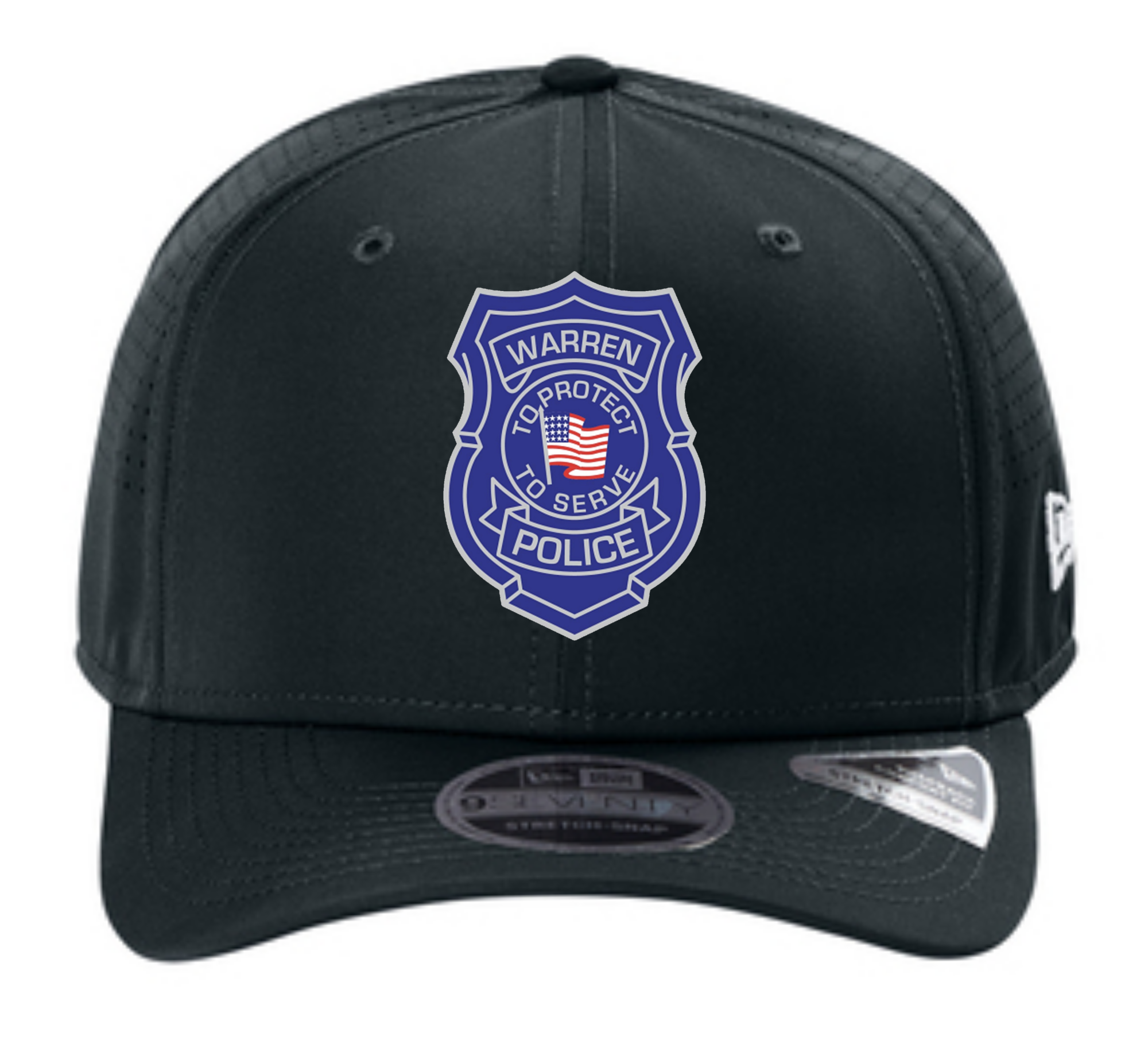 Warren Police Department Navy Blue New Era® 9SEVENTY® Perforated Snapback Cap