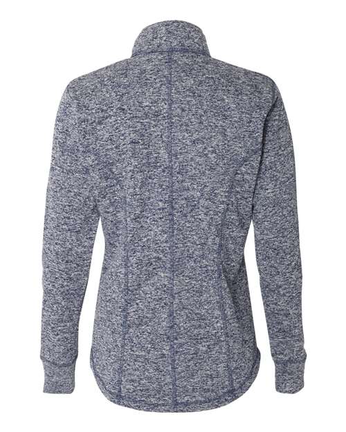 Back Product Navy Fleck/ Navy