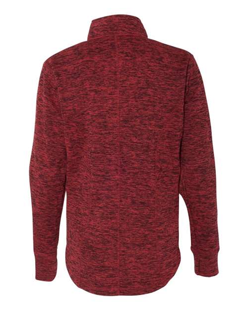 Back Product Red Fleck/ Black