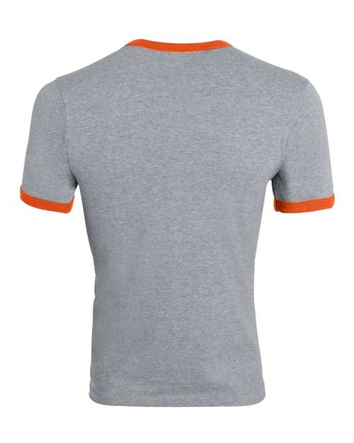 Back Product Athletic Heather/ Orange