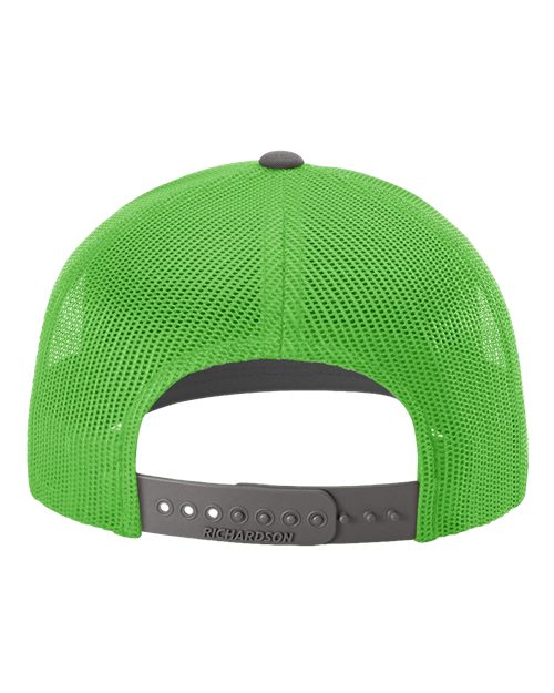 Back Product Charcoal/ Neon Green