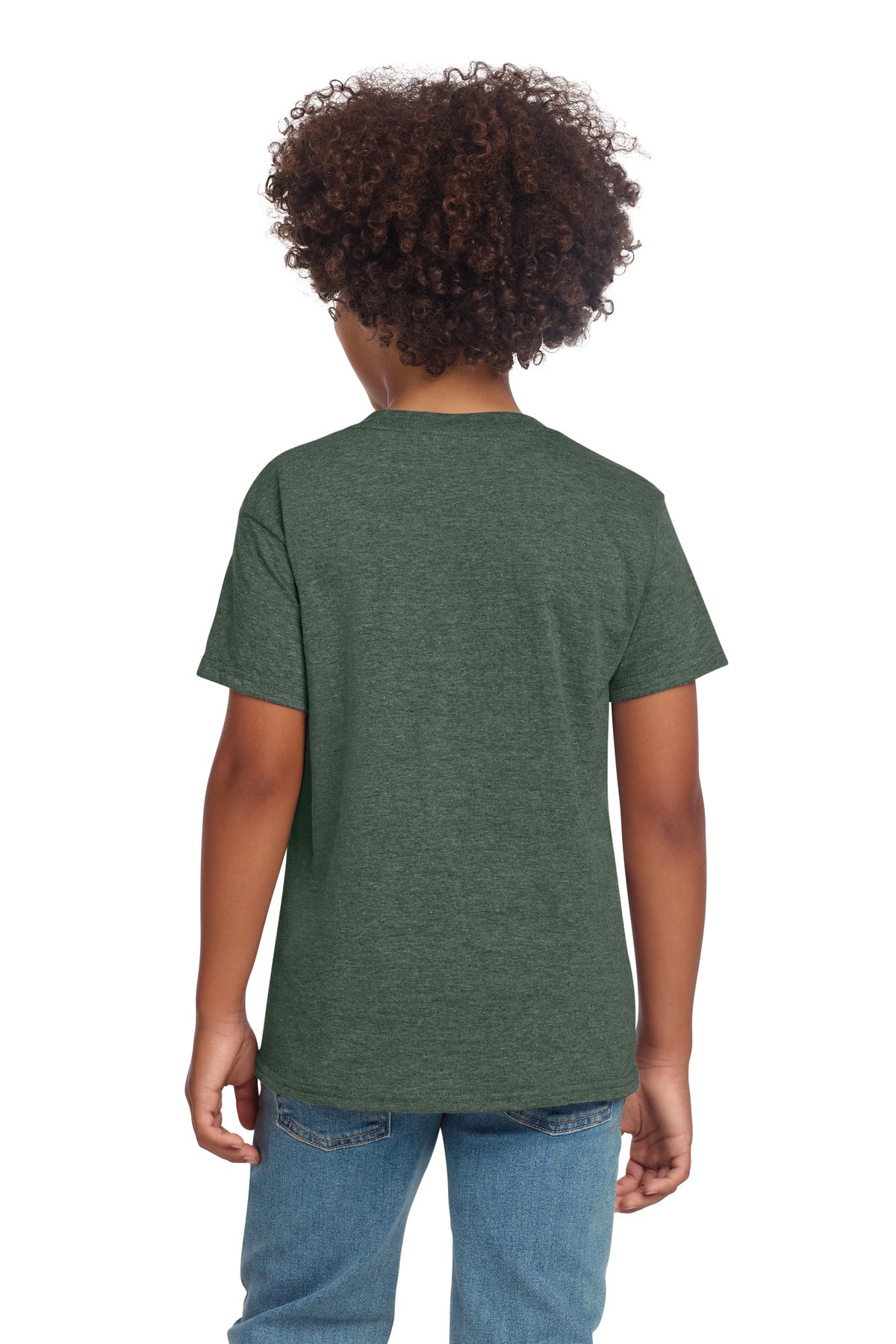 Back Model Heather Military Green
