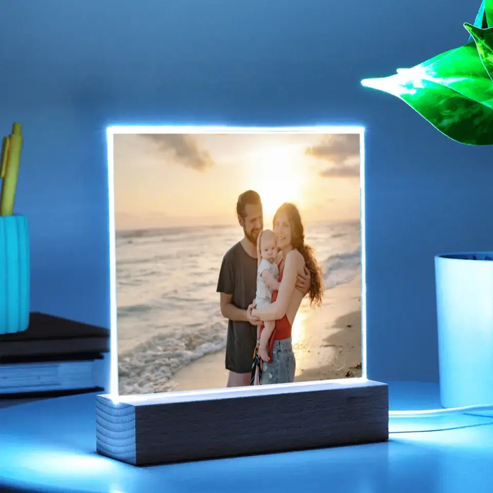 Buyer Upload - Engraved Acrylic Square Plaque