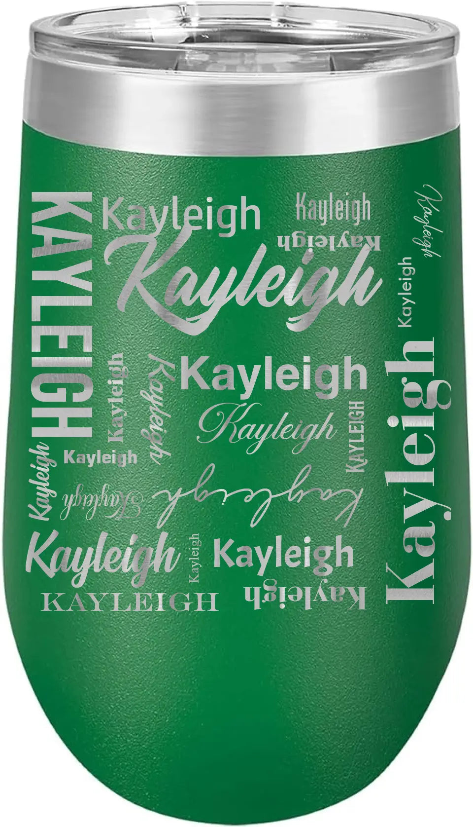 Double Walled Vacuum Insulated Travel Mug - Long First Name On Repeat copy