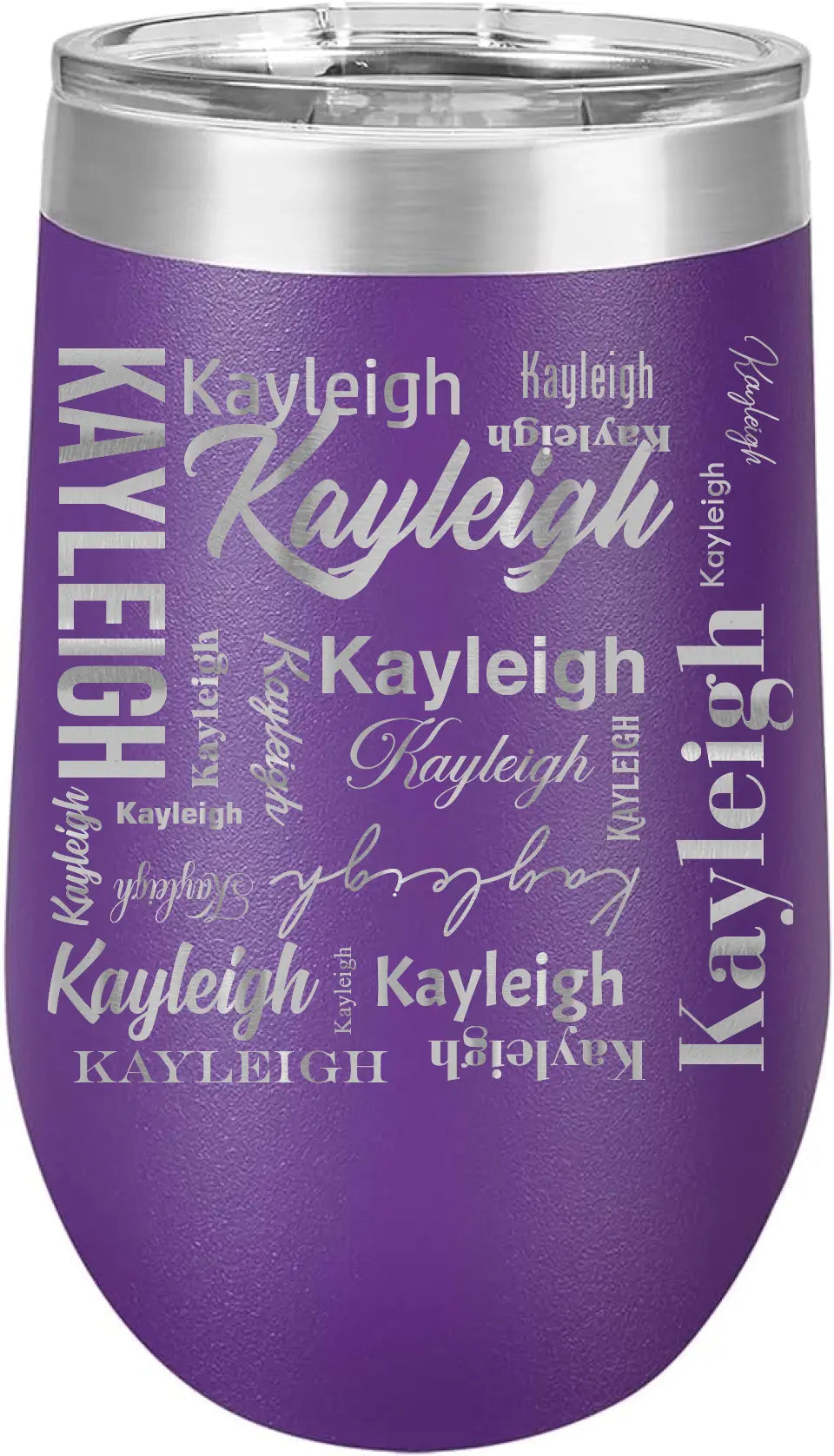 Double Walled Vacuum Insulated Travel Mug - Long First Name On Repeat copy