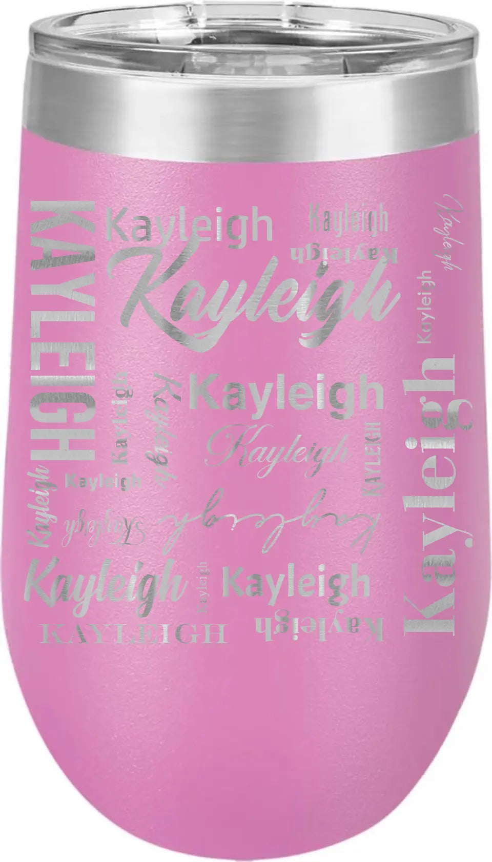 Double Walled Vacuum Insulated Travel Mug - Long First Name On Repeat copy