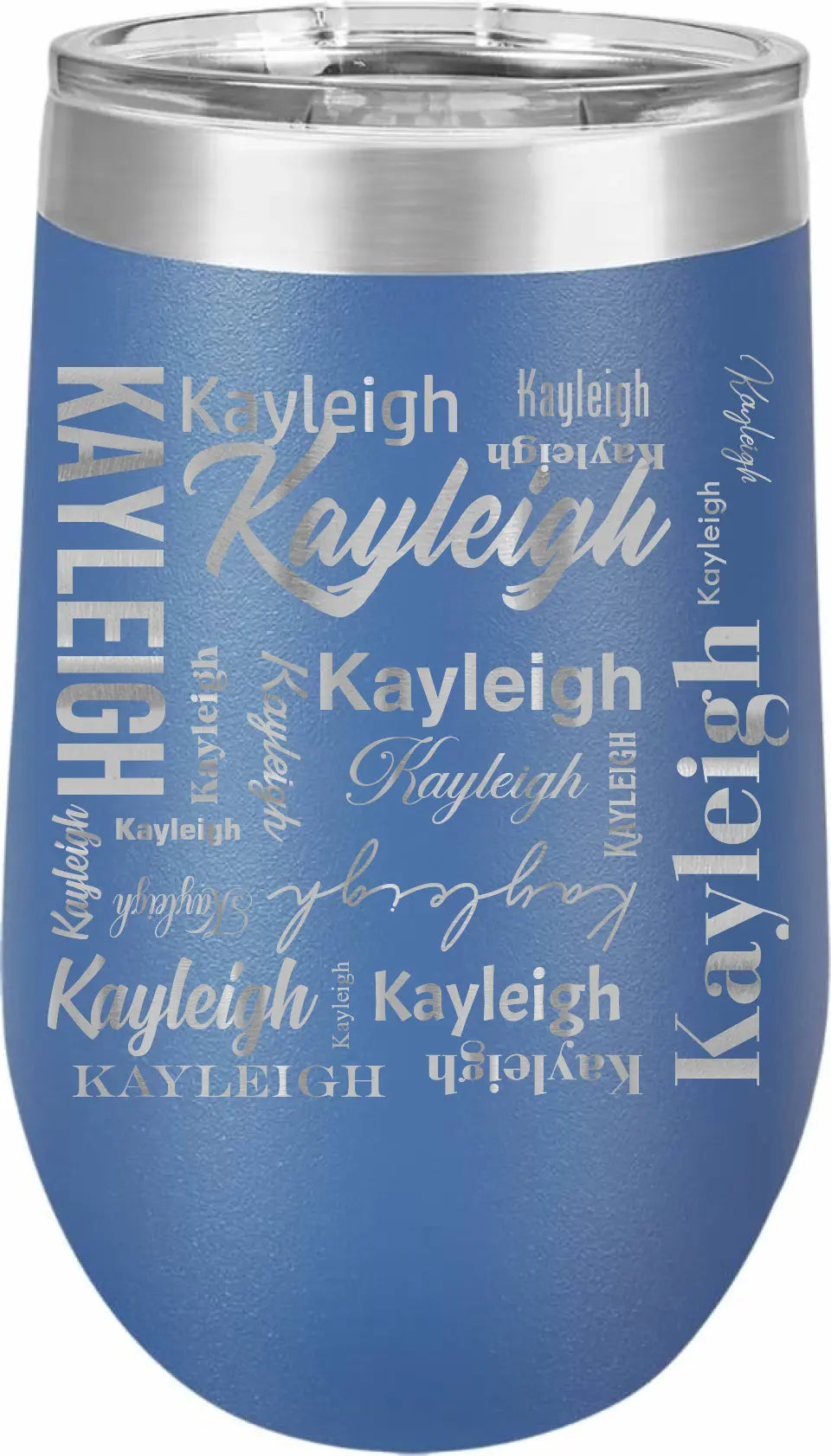 Double Walled Vacuum Insulated Travel Mug - Long First Name On Repeat copy