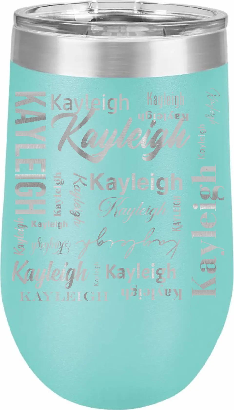 Double Walled Vacuum Insulated Travel Mug - Long First Name On Repeat copy