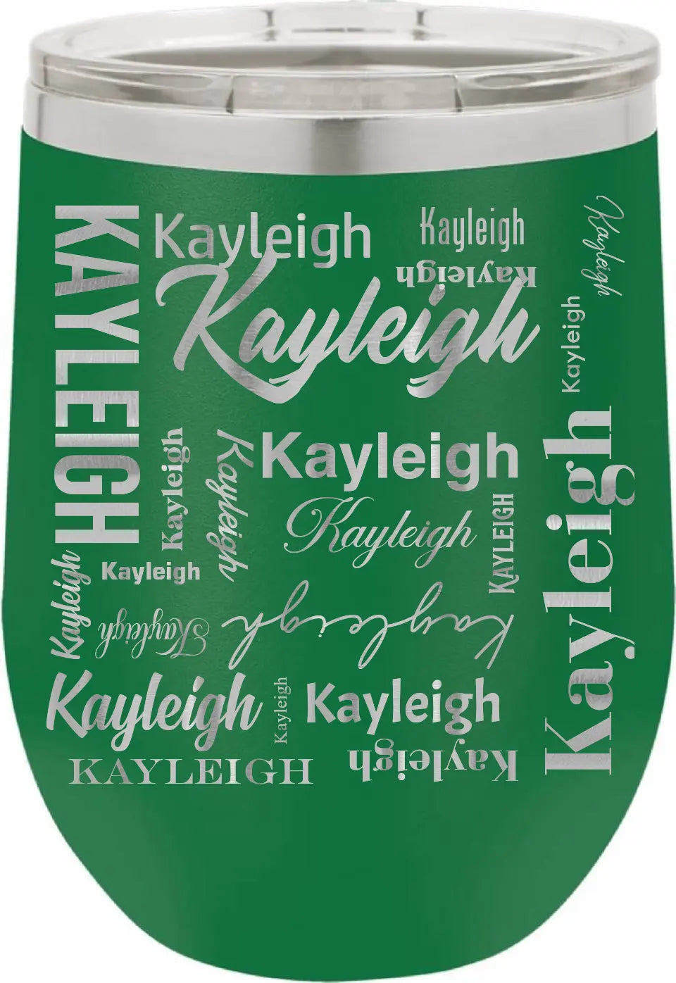 Double Walled Vacuum Insulated Travel Mug - Long First Name On Repeat copy