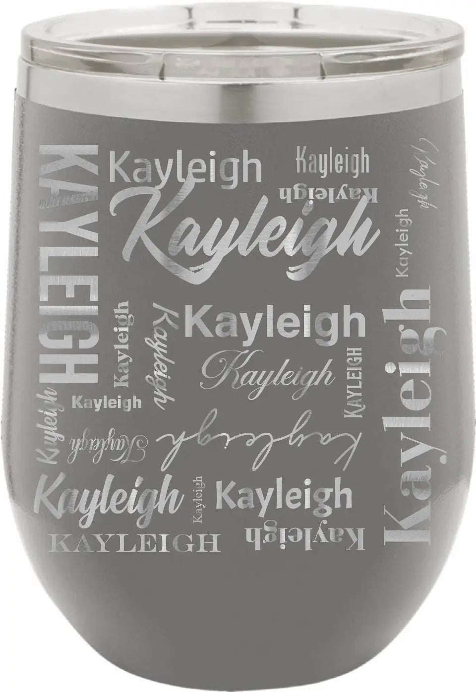 Double Walled Vacuum Insulated Travel Mug - Long First Name On Repeat copy