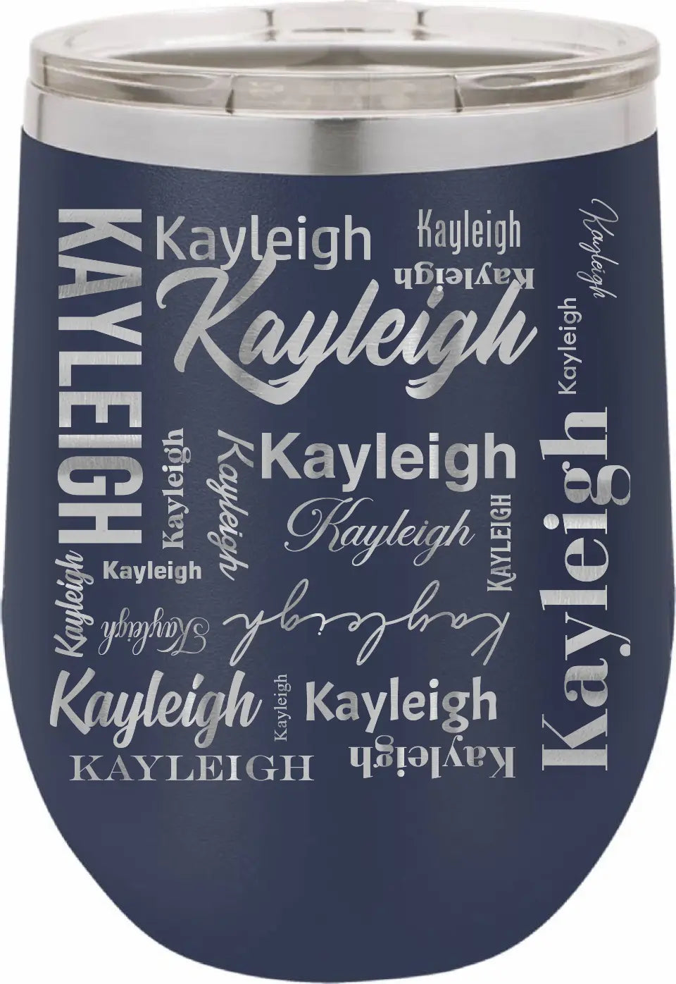 Double Walled Vacuum Insulated Travel Mug - Long First Name On Repeat copy