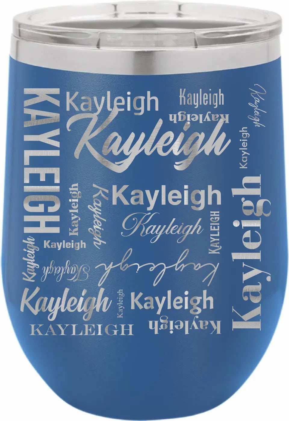 Double Walled Vacuum Insulated Travel Mug - Long First Name On Repeat copy