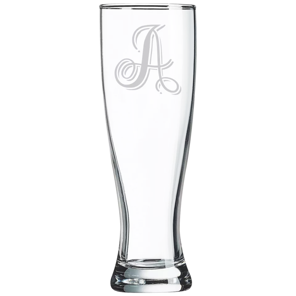 Classic Pilsner Glass - Monogram
