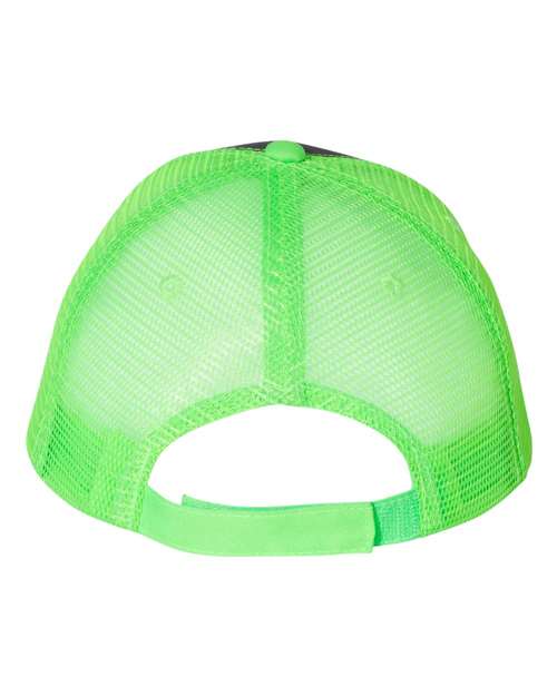Back Product Charcoal/ Neon Green