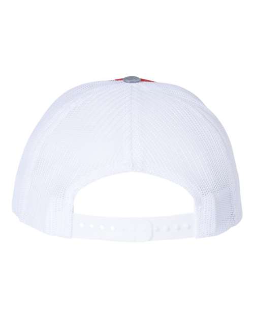 Back Product Red/ White/ Heather Grey