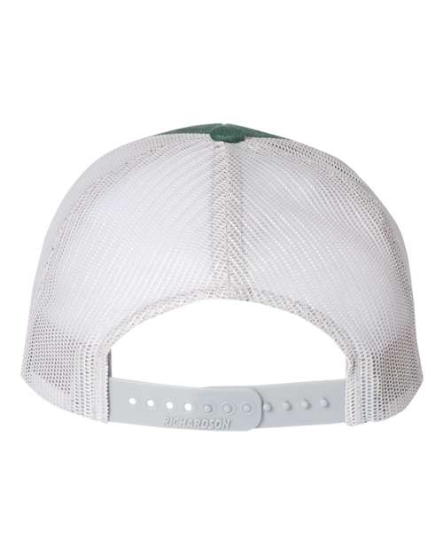 Back Product Heather Dark Green/ Silver