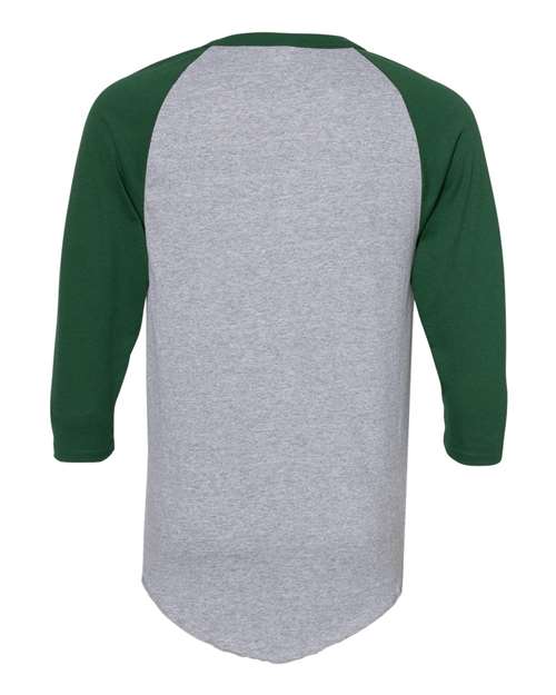 Back Product Athletic Heather/ Dark Green