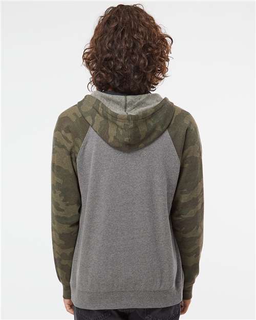 Back Model Nickel Heather/ Forest Camo