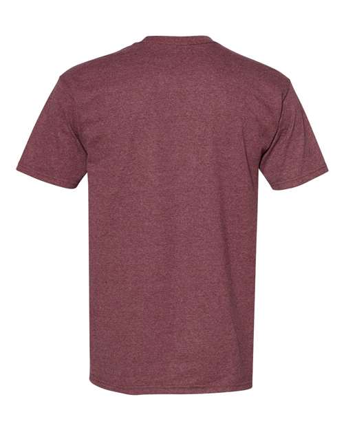 Back Product Heather Burgundy