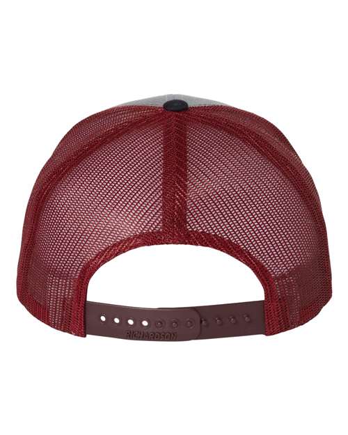 Back Product Heather Grey/ Cardinal/ Navy