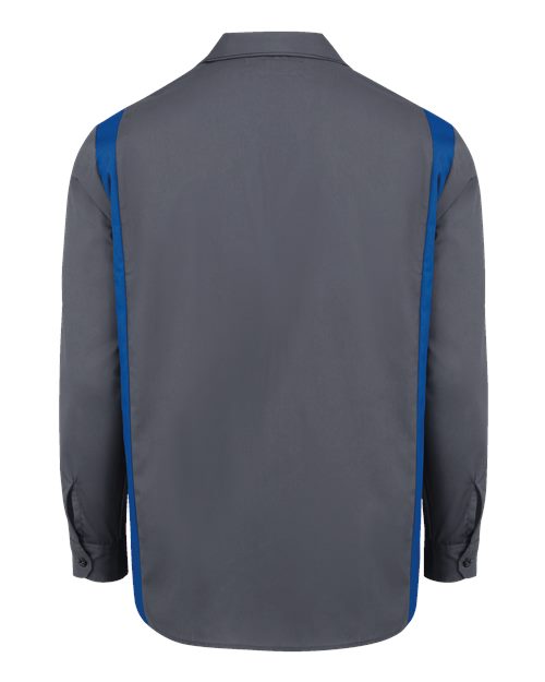 Back Product Charcoal/ Royal Blue