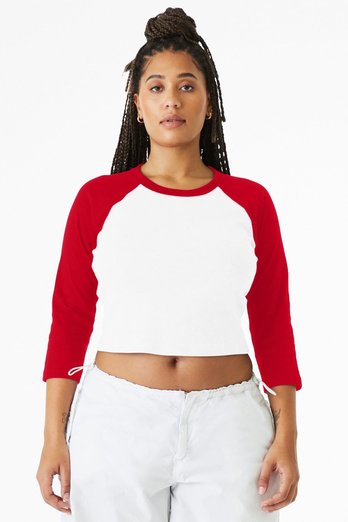 Model White/ Red