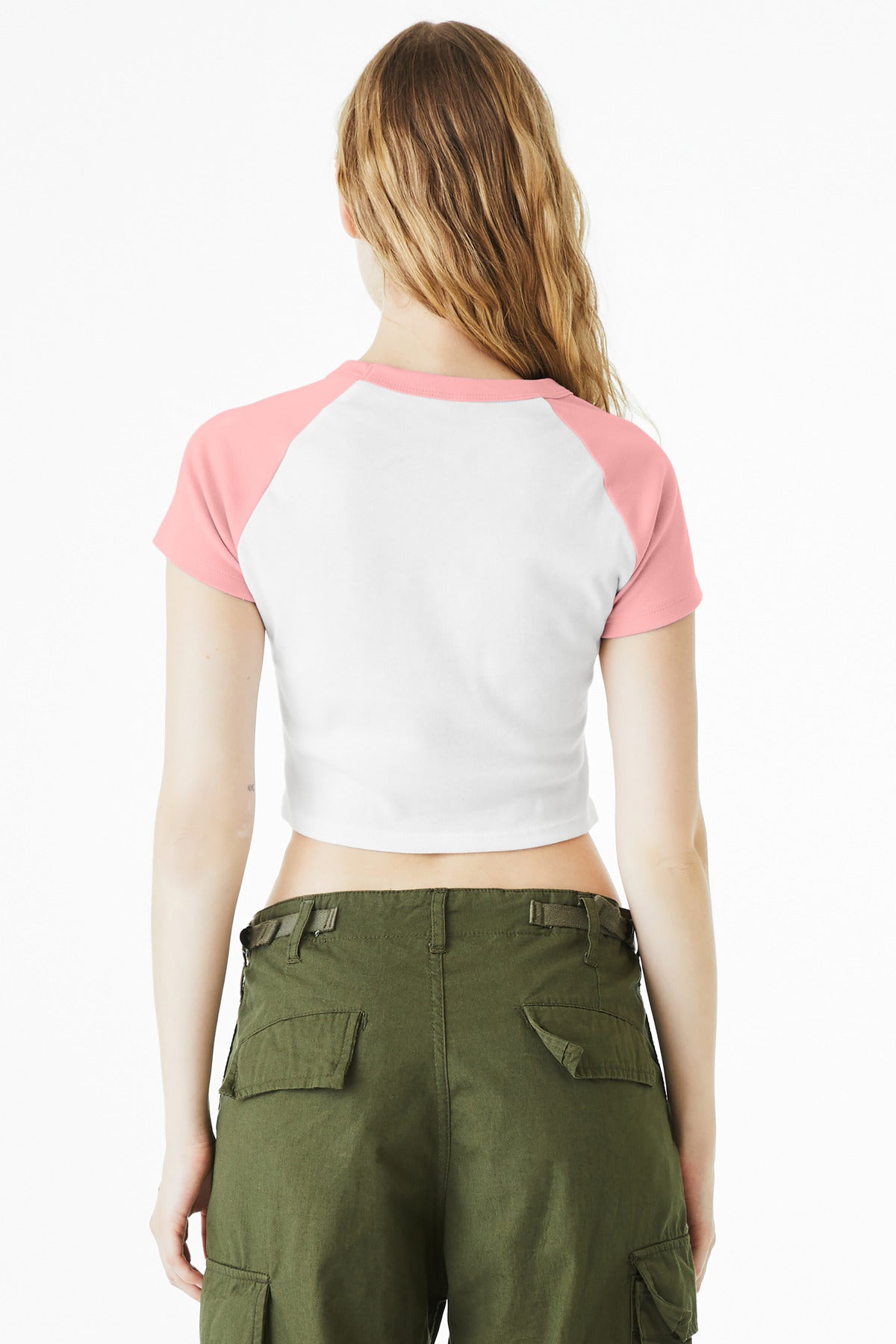 Back Model White/ Pink