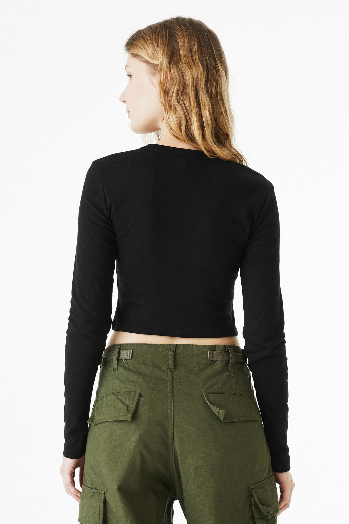 Back Model Solid Black Blend