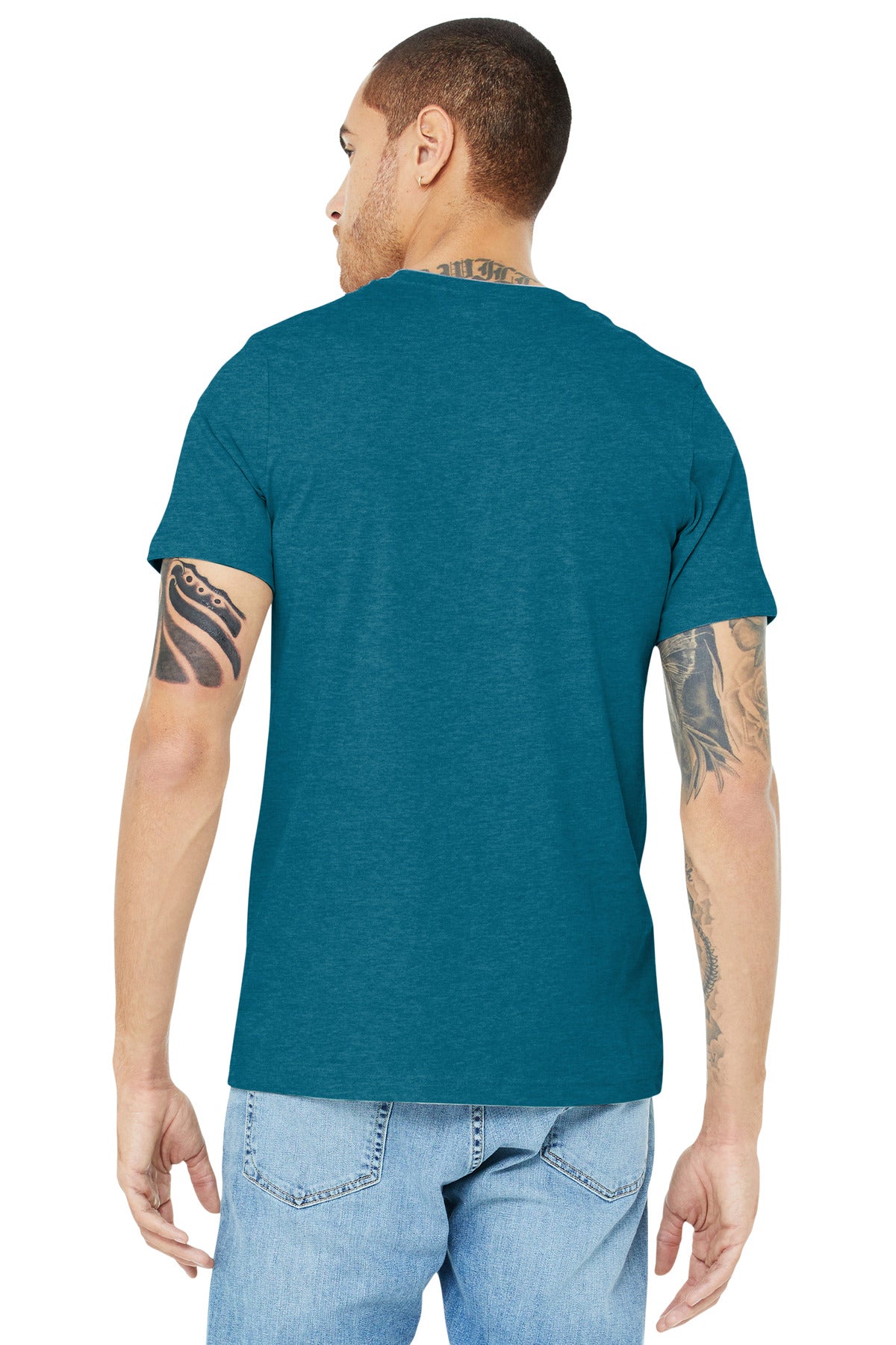 Back Model Heather Deep Teal