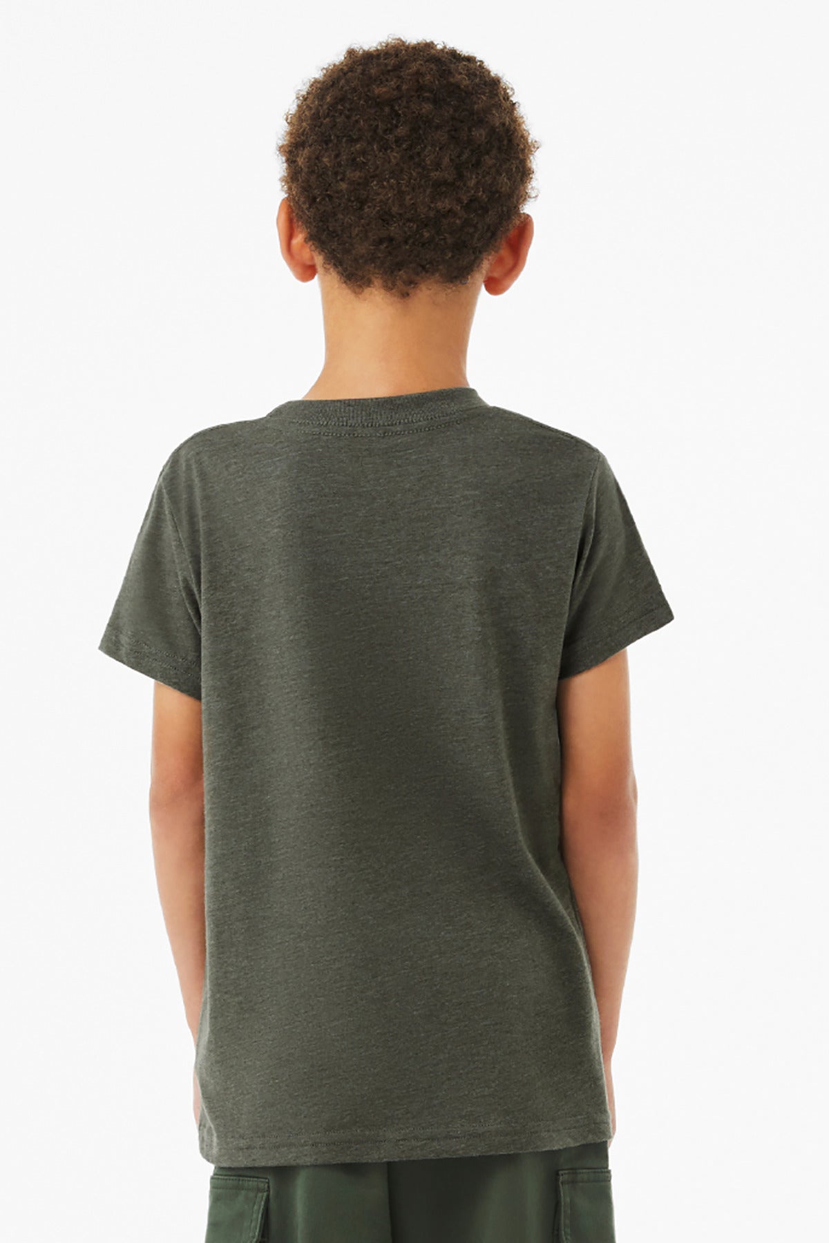 Back Model Heather Military Green